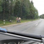 PHOTOS LITUANIE VENTE LE LONG DES ROUTES