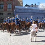 VISITE DE STOCKHOLM RELEVE DE LA GARDE