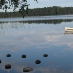 matin au bord du lac