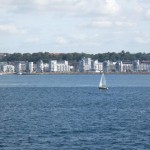 traversée et arrivée en suede à helsingborg