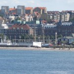 traversée et arrivée en suede à helsingborg