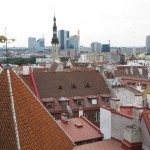 vue sur la vieille ville de tallinn