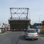 ponts se levant pour le passage des bateaux