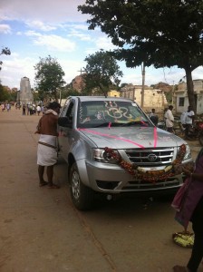 VOITURE POUR LA BENEDICTION